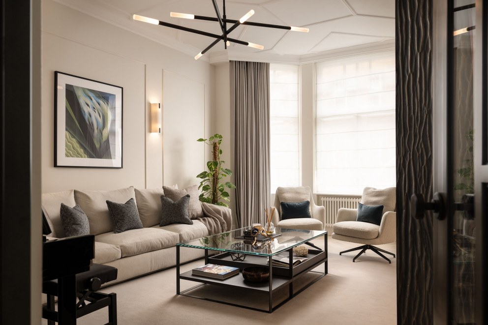 Marylebone family apartment  | Living room | Interior Designers